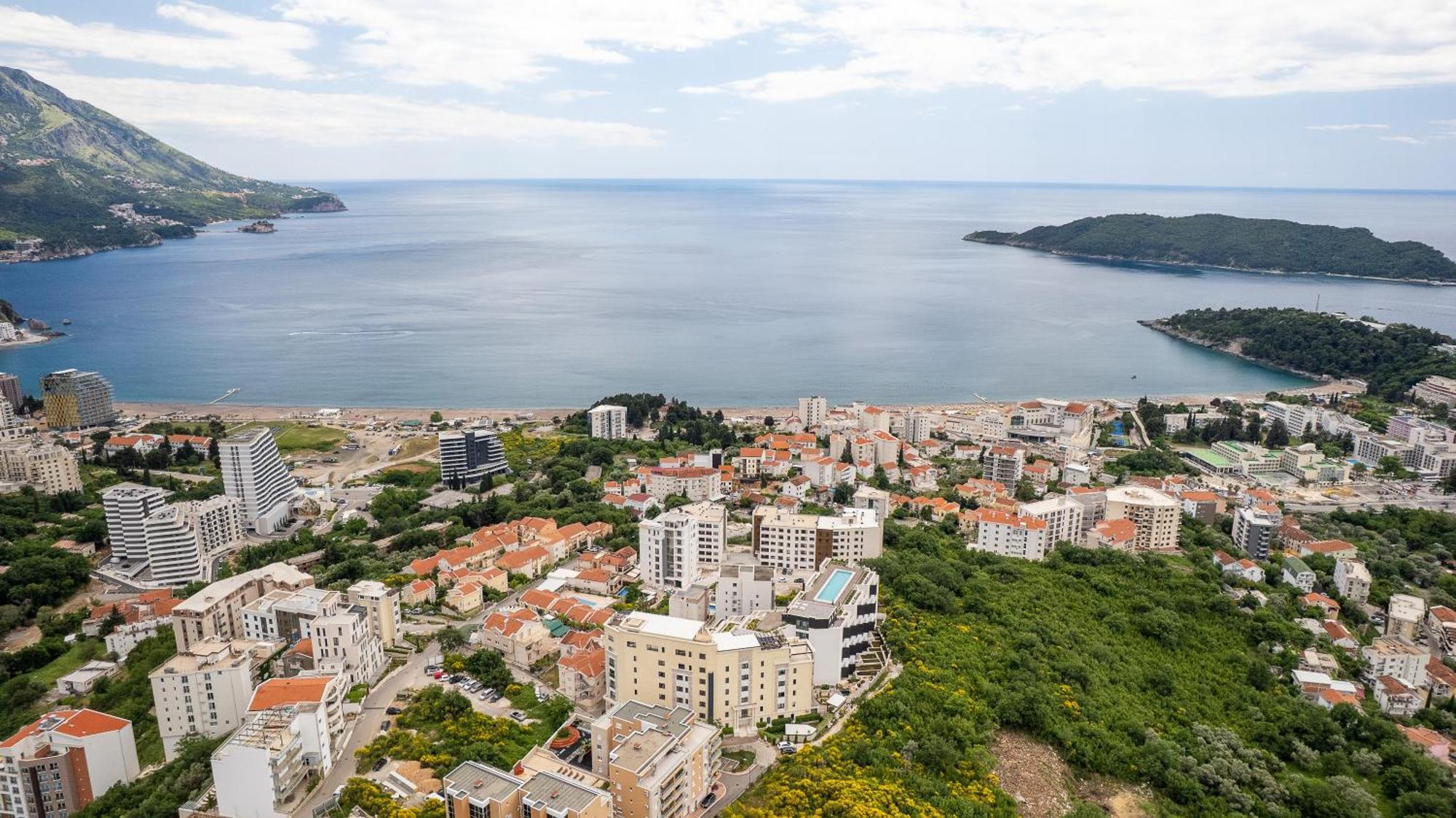 Modern Top Floor Sea View 3Br With Pools, Spa & Fitness Bečići Eksteriør billede